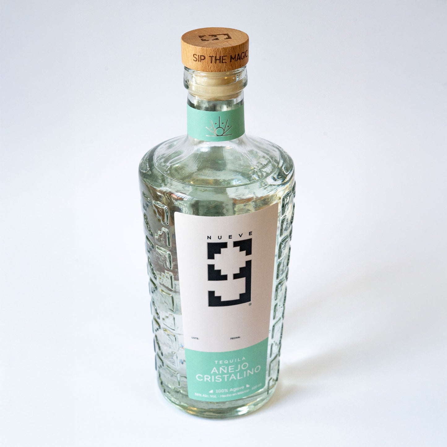 Tequila 9 Cristalino - 100% Agave, 500ml | 38% Vol.