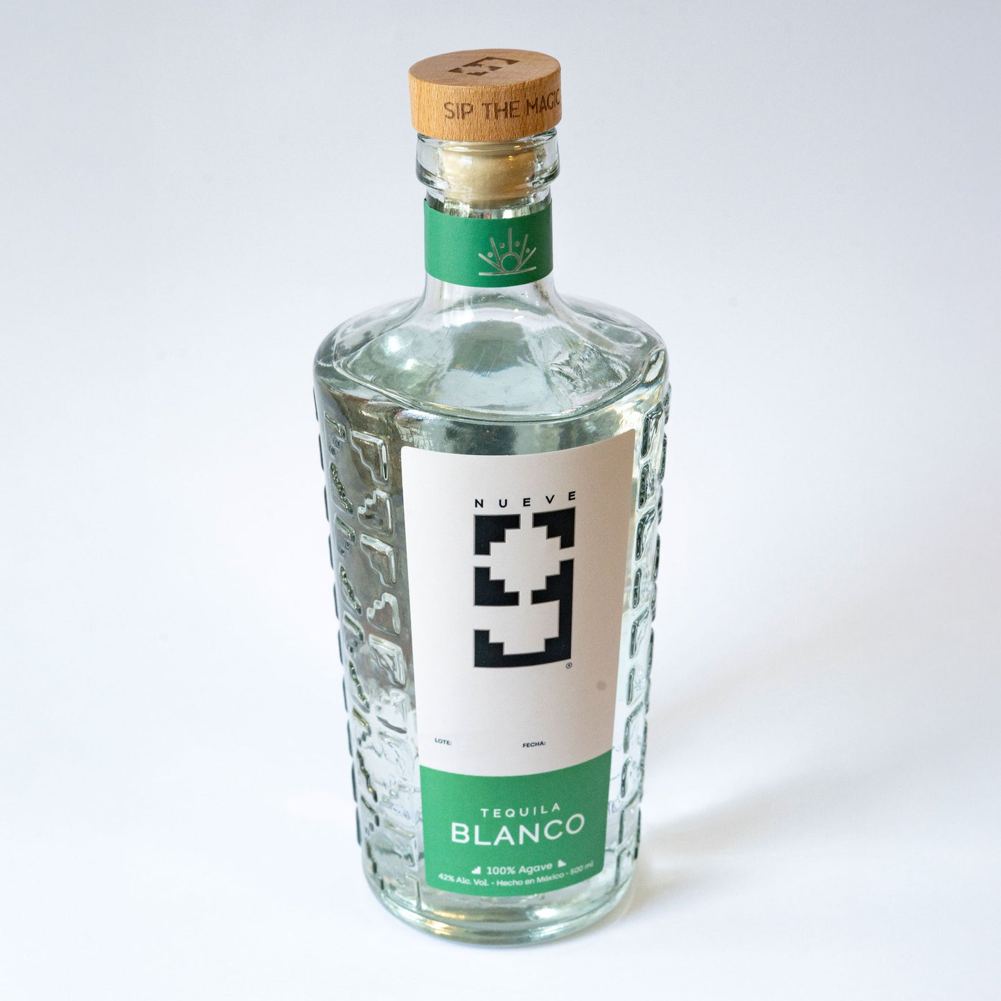 Tequila 9 Blanco – 100% Agave, 500ml | 42% Vol.