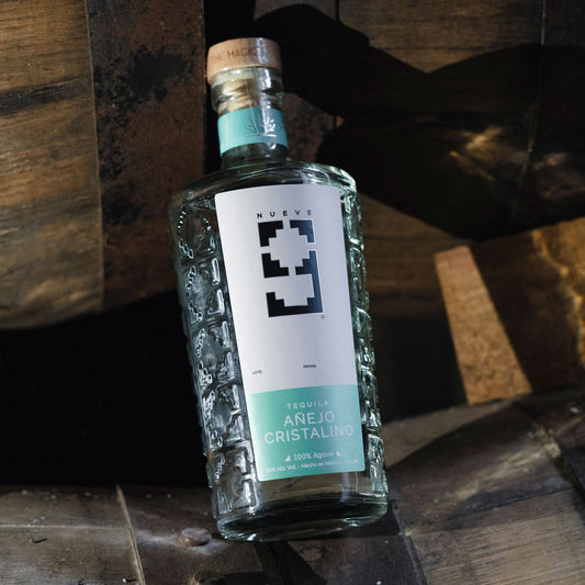 Tequila 9 Cristalino - 100% Agave, 500ml | 38% Vol.